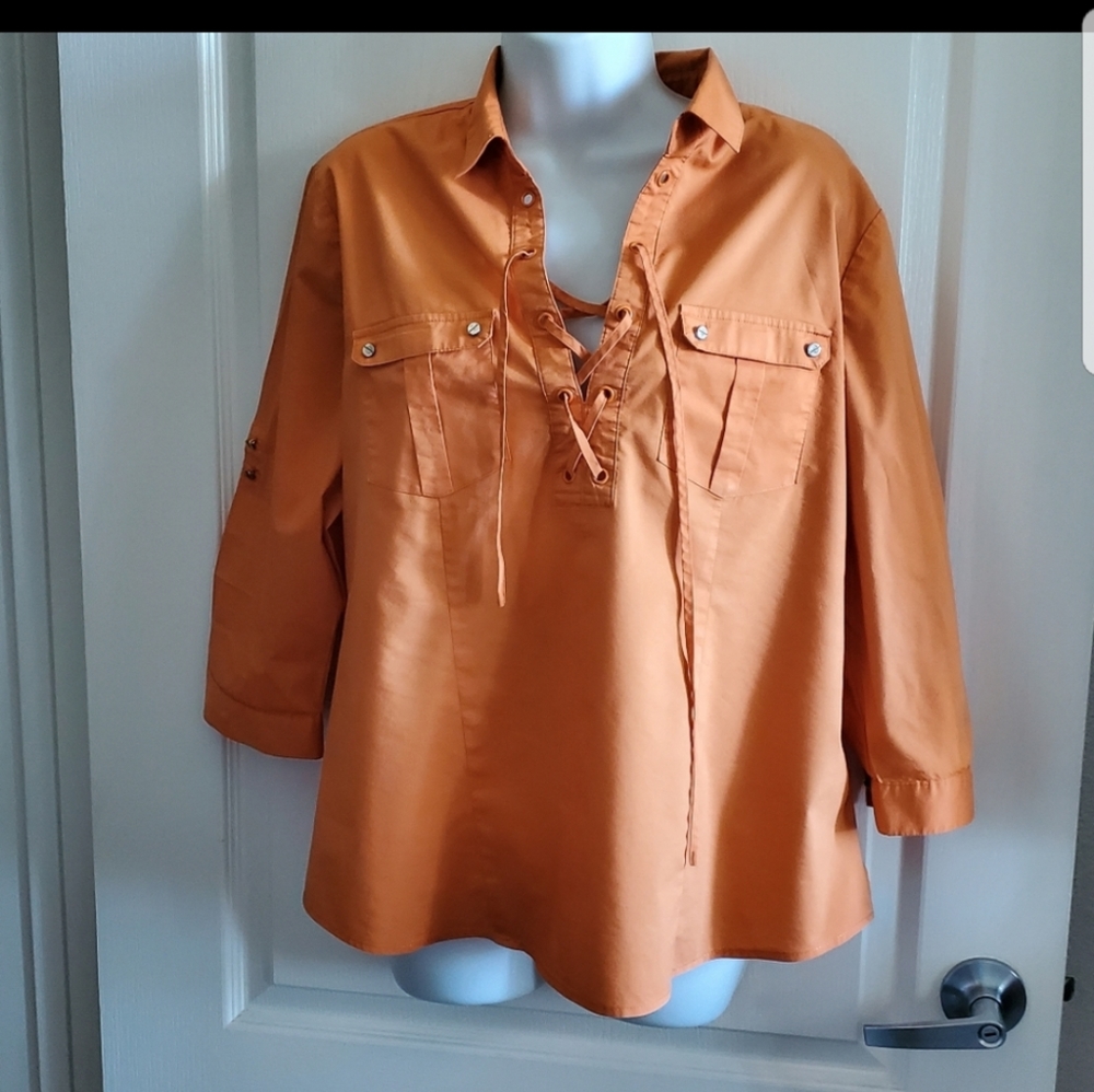 7th Ave by New York & Company Blouse